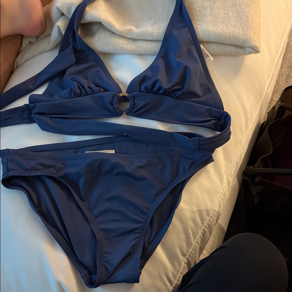 Michael Kors Deep Blue Bikini Set